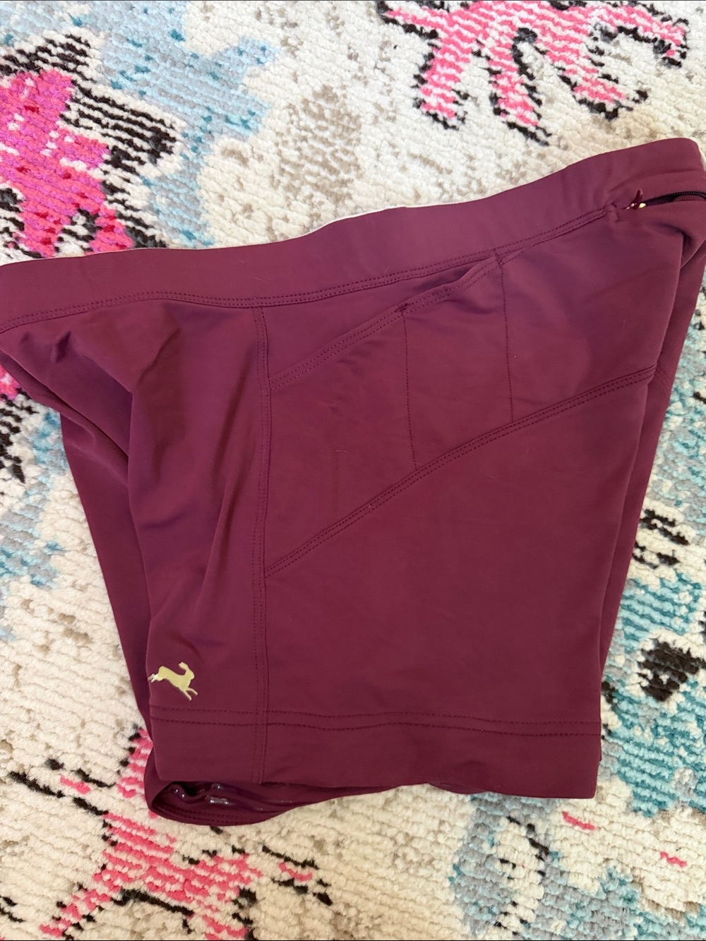 Tracksmith Women's Maroon Performance Run Shorts Large - Picture 7 of 11